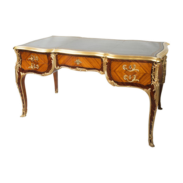 Vecchia Scrivania Napoleone III Francia XIX Secolo.
