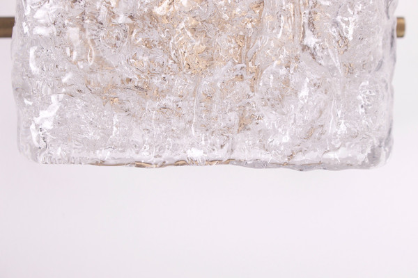 Paires d’appliques Murano “Ice Glass” (30 cm)