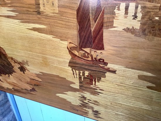 Marquetry Table