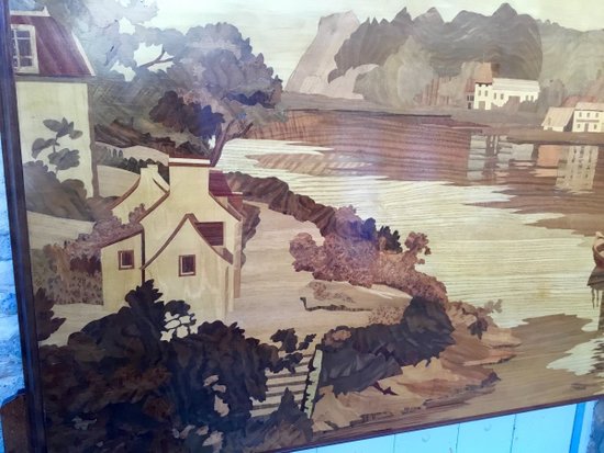 Marquetry Table