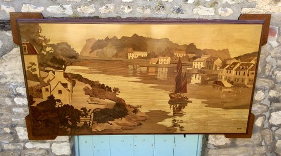 Marquetry Table