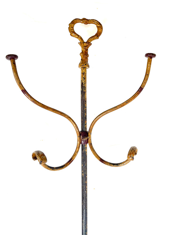 Porte-manteau et porte-parapluie en fonte des années 30 - Art Déco, Brasseries Parisiennes