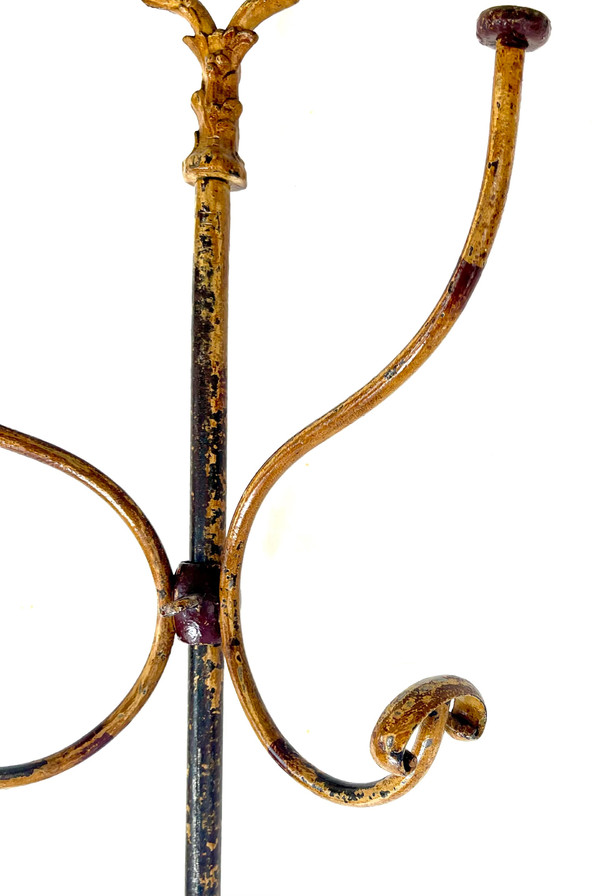 Porte-manteau et porte-parapluie en fonte des années 30 - Art Déco, Brasseries Parisiennes