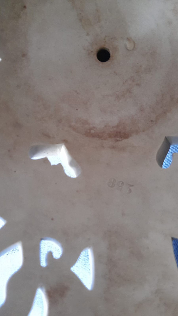 Sarreguemines fine sandstone pendant light 
