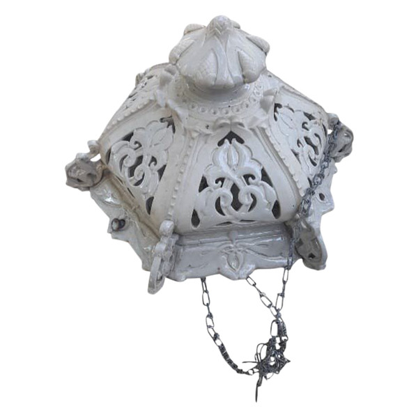 Sarreguemines fine sandstone pendant light 