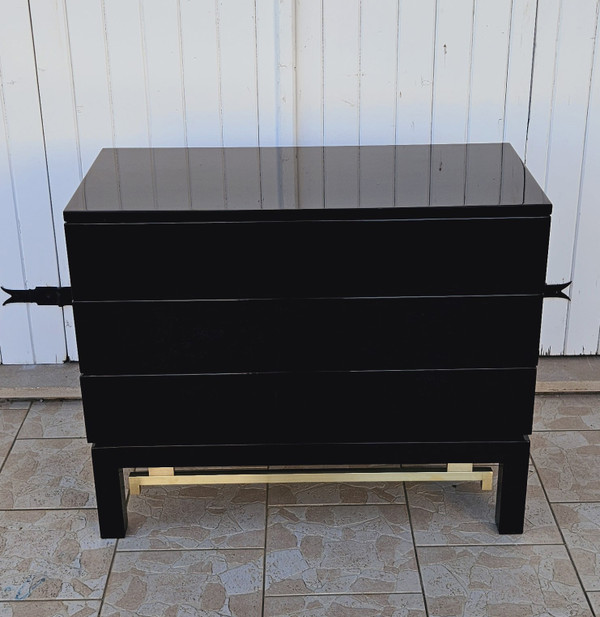 Commode 70's Attribuée à Guy Lefevre Pour Maison Jansen