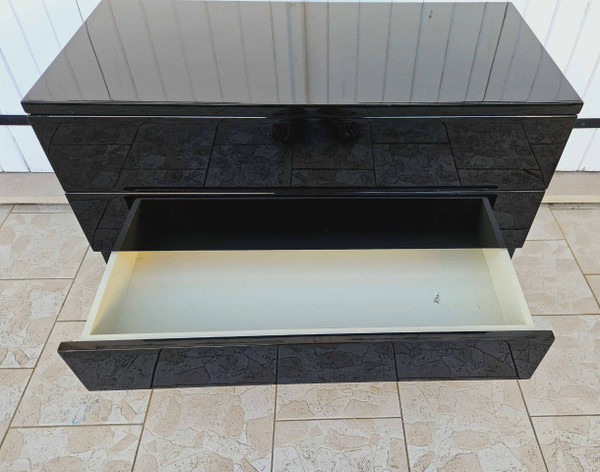 Commode 70's Attribuée à Guy Lefevre Pour Maison Jansen