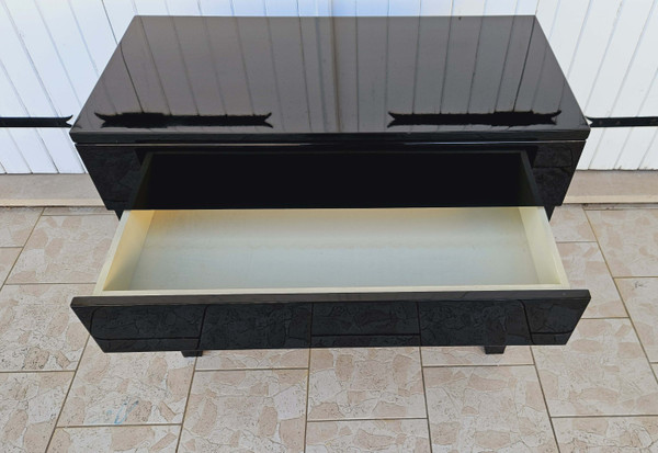 Commode 70's Attribuée à Guy Lefevre Pour Maison Jansen
