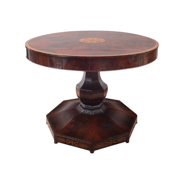 Table ancienne Napolitaine style Smith Epoque 19ème Siècle.