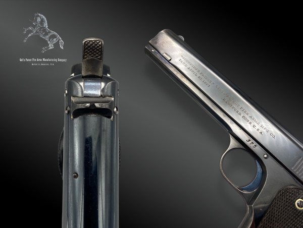 Pistola automatica Colt 38 1° tipo detta “modello 1900” Stati Uniti – Brevetto 1897