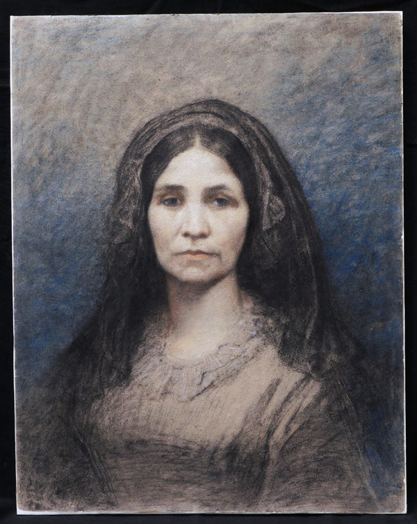 Augustin FEYEN-PERRIN, Porträt von Anne Christine Jacquemod