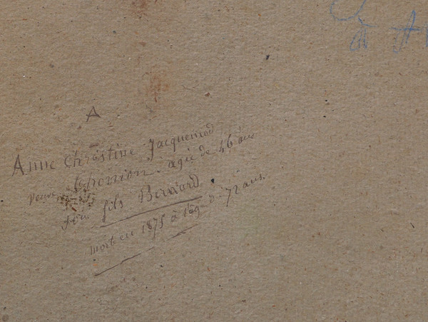 Augustin FEYEN-PERRIN, Porträt von Anne Christine Jacquemod