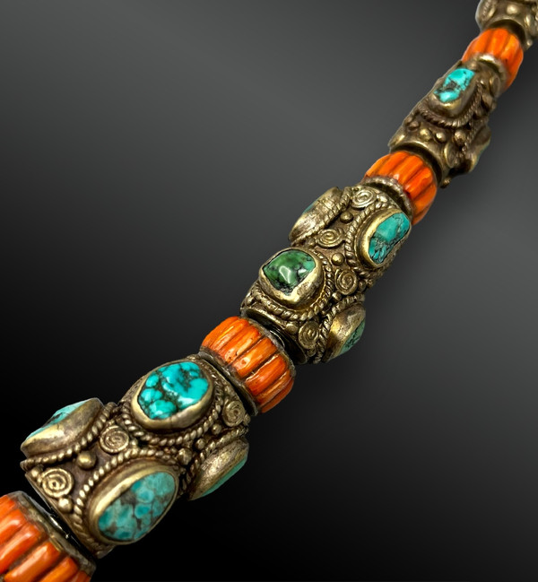 COLLIER - Tibet - Vers 1900