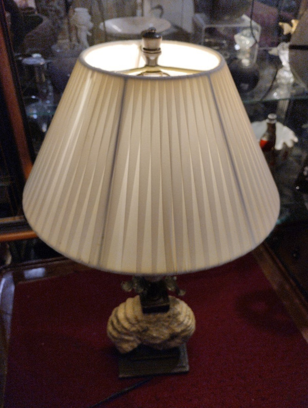 Lampe - Ammonite - Bolette Natanson - Jean-charles Moreux - V. 1940.