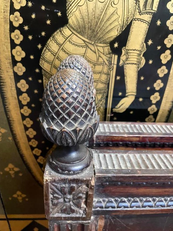 Lit en acajou d’époque Louis XVI