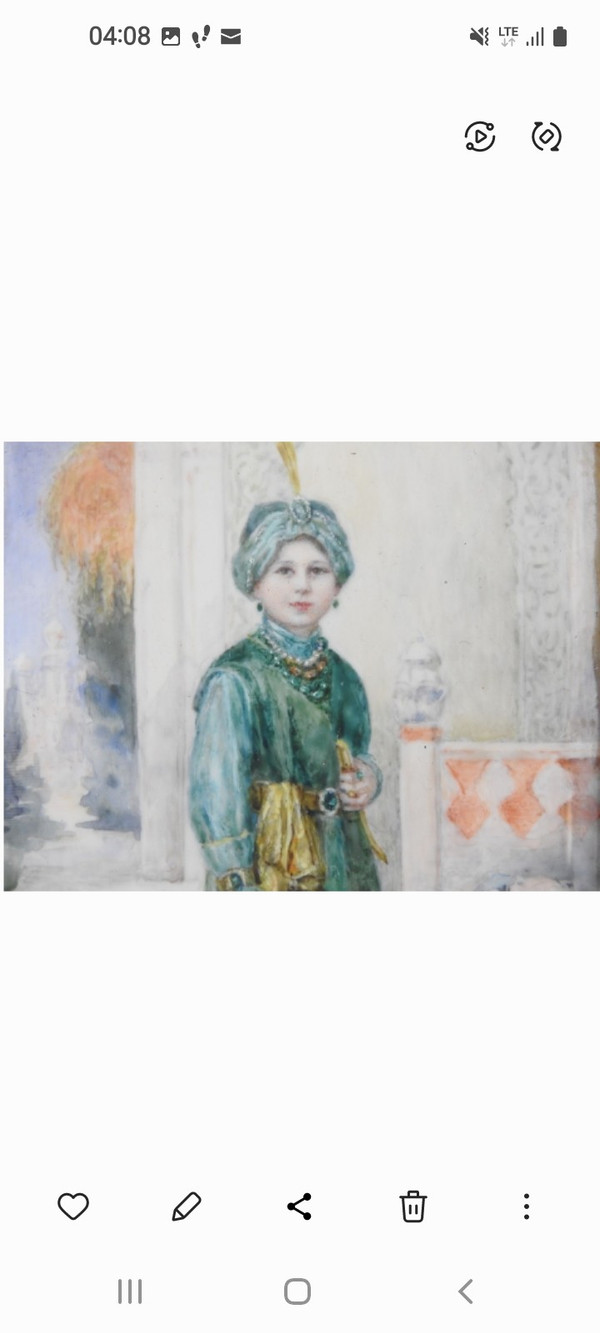 B. CHAUX 1938 orientalist