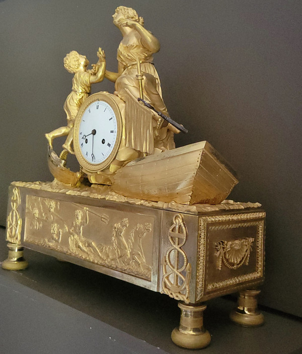 Orologio raro (su disegno di Jean André REICHE) intorno 1810