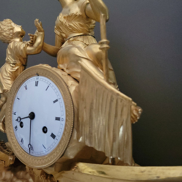 Orologio raro (su disegno di Jean André REICHE) intorno 1810