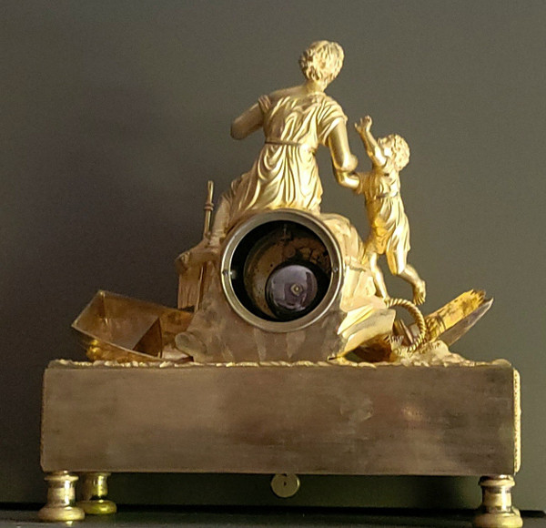 Orologio raro (su disegno di Jean André REICHE) intorno 1810