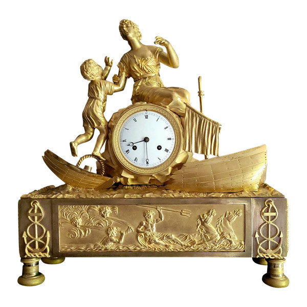 Orologio raro (su disegno di Jean André REICHE) intorno 1810