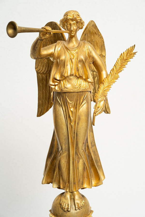 Antico orologio francese Napoleone III, XIX secolo.