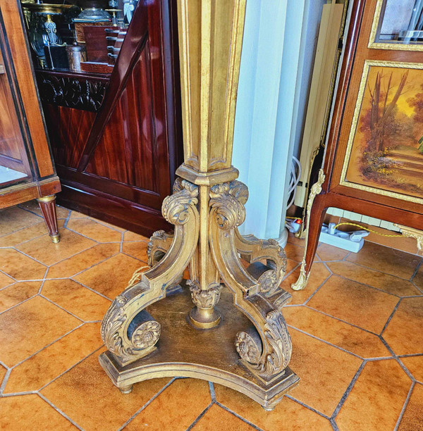 Large St Louis XIV 6-Light Torchere 213 cm high