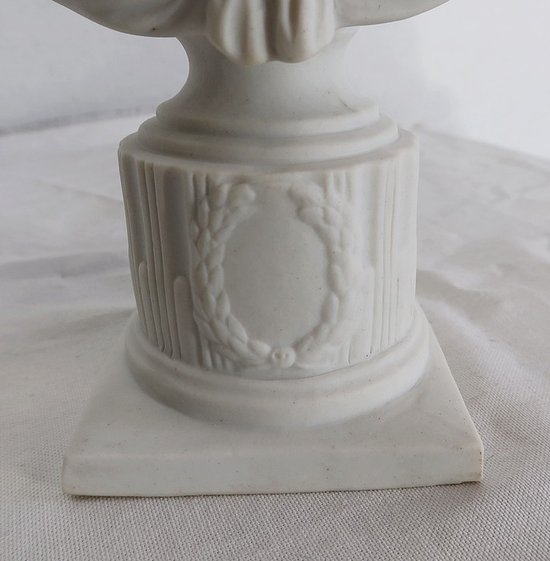 Busto in biscotto di Maria Antonietta - Fine XIX secolo
