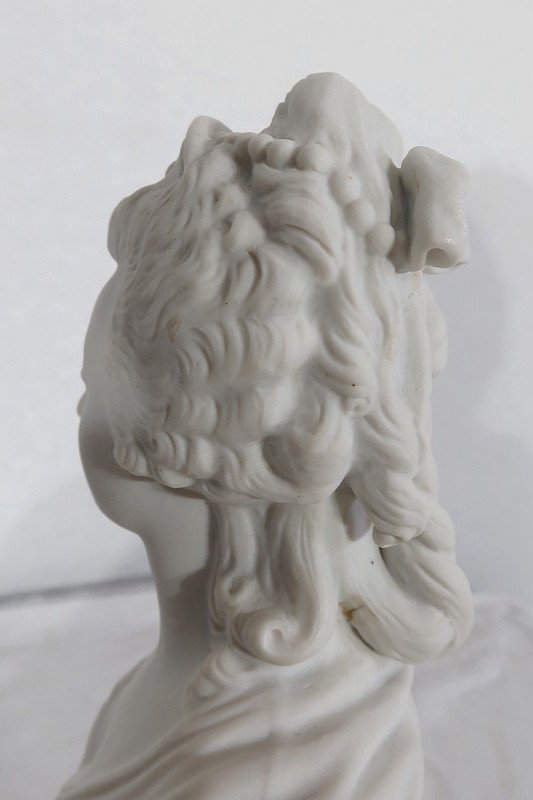 Busto in biscotto di Maria Antonietta - Fine XIX secolo