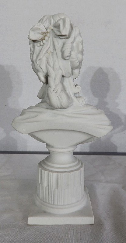 Busto in biscotto di Maria Antonietta - Fine XIX secolo