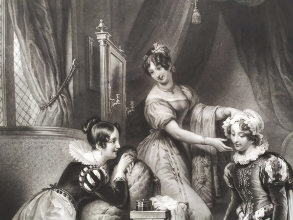  Mariage De Figaro Gravure Par Sixdeniers 19ème 