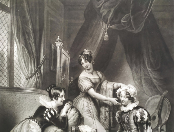  Mariage De Figaro Gravure Par Sixdeniers 19ème 