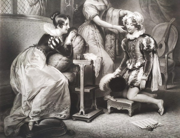  Mariage De Figaro Gravure Par Sixdeniers 19ème 