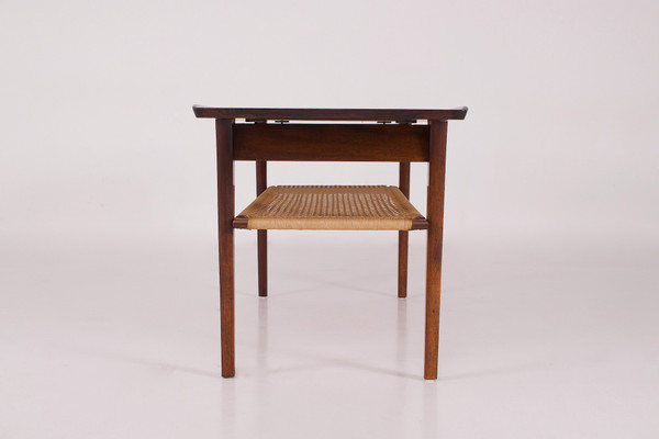 Table basse danoise en palissandre Møbelintarsia .
