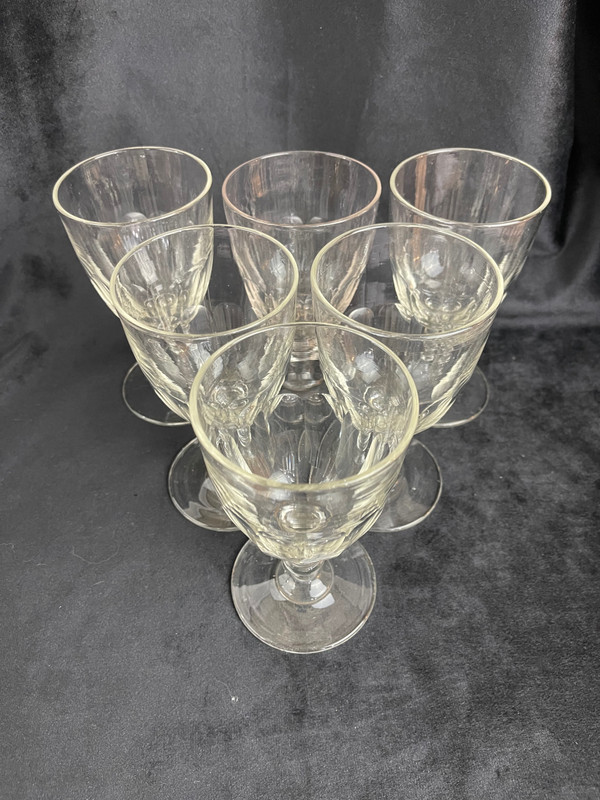 Set di 6 bicchieri Baccarat Médicis