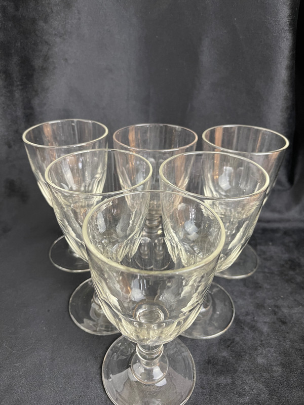 Set di 6 bicchieri Baccarat Médicis