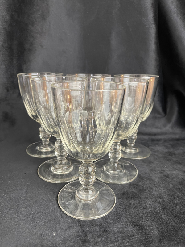 Set di 6 bicchieri Baccarat Médicis