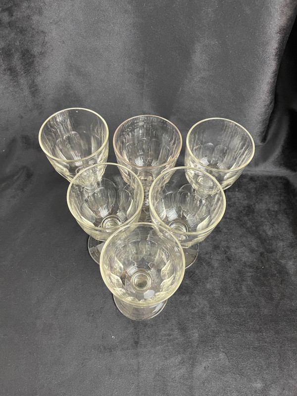 Set di 6 bicchieri Baccarat Médicis