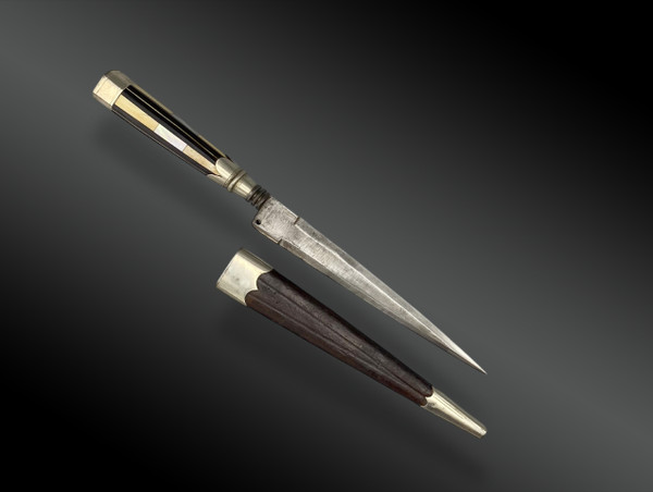 Corsican stylus with scabbard France, circa 1880