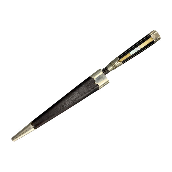 Corsican stylus with scabbard France, circa 1880
