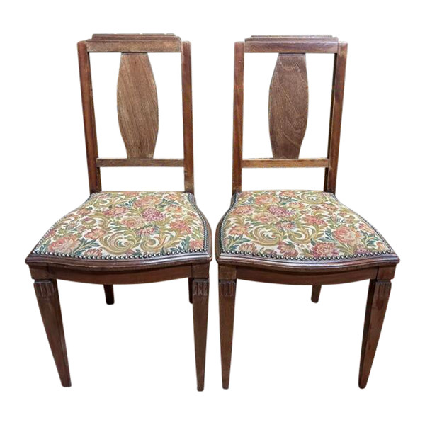 Pair of art deco chairs