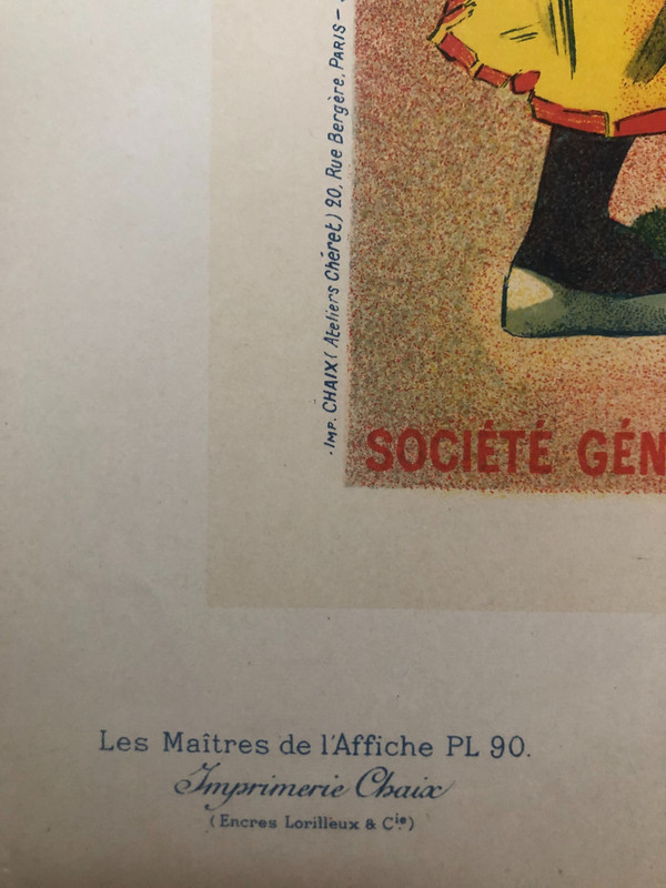 Maitres de l'affiche plate 90 Cirage Jacquot by Lucien Lefevre 1897
