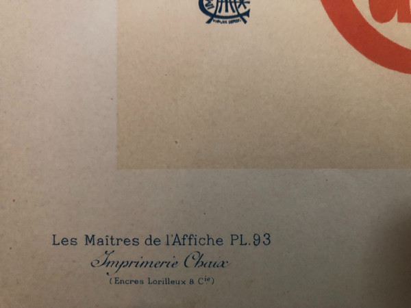 Masters of the poster plate 93 Camille Stephani by Jules Cheret 1987