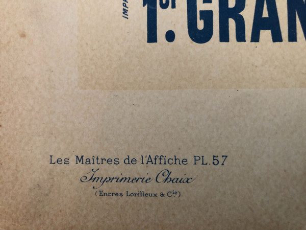 Maitres de l'affiche planche 57 Théâtre de l'Opéra par Jules Chéret 1897