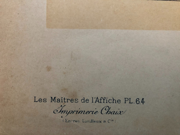 Maitres de l'affiche plate 64 Exposition de Bella Artes Barcelona 1896 by A. de Riquer