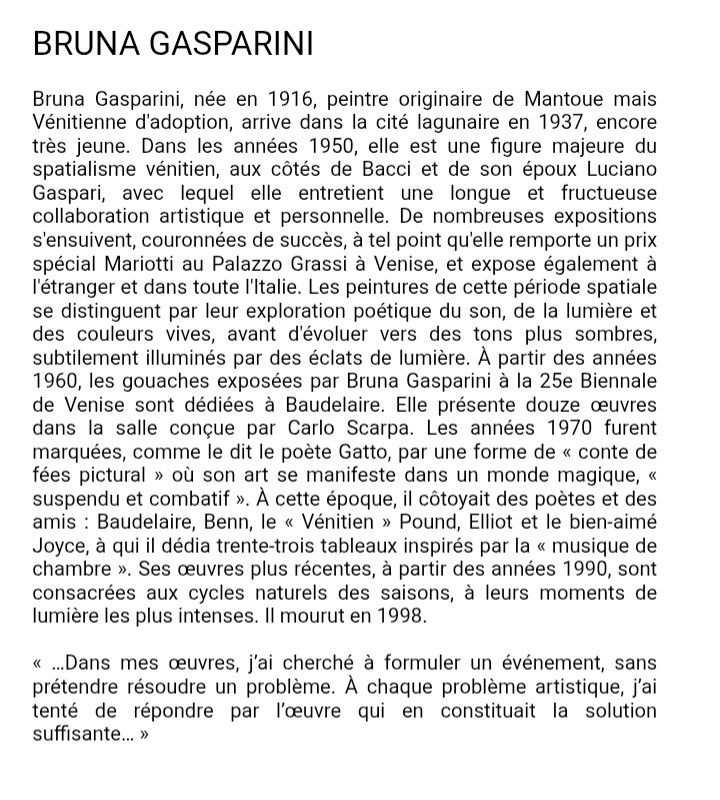 BRUNA GASPARINI 1917/1998