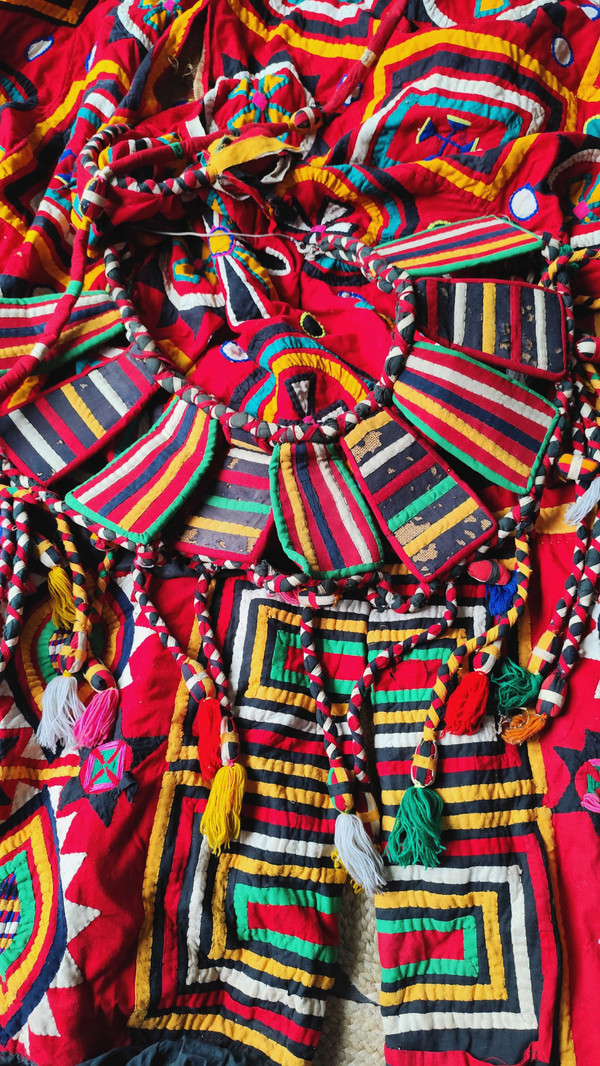 Tanzkostüm "mwo", Igbo, Nigeria