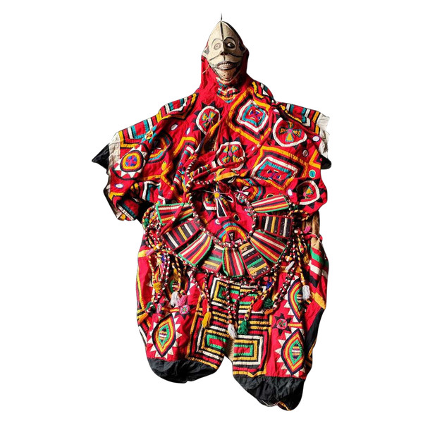 Tanzkostüm "mwo", Igbo, Nigeria