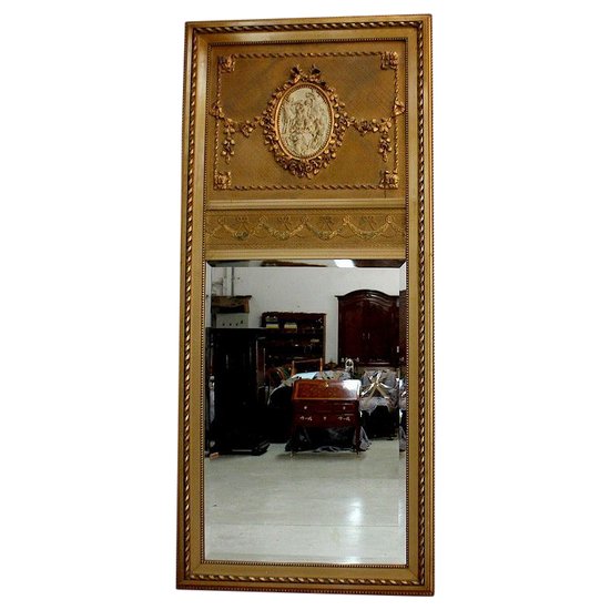 Trumeau mirror, Louis XVI style – 1900