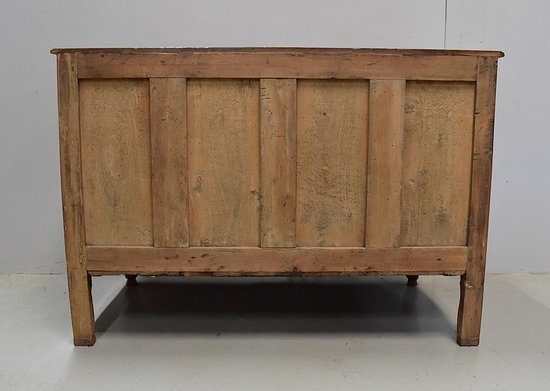 Crossbow Commode in Solid Blond Walnut, Transition Period Louis XV - Louis XVI - XVIIIth