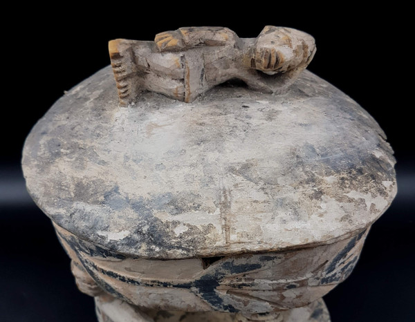 Scatola per divinazione "opon Igede Ifa", Yoruba, Benin o Nigeria